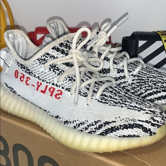 got SOLE ADIDAS YEEZY BOOST 350 V2 ZEBRA got
